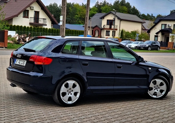 Audi A3 cena 22900 przebieg: 235000, rok produkcji 2008 z Brok małe 742